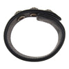 CHROME HEARTS クロムハーツ（原本無） 3BTN 2SNP クロスボール レザー ブレスレット ブラック系【中古】