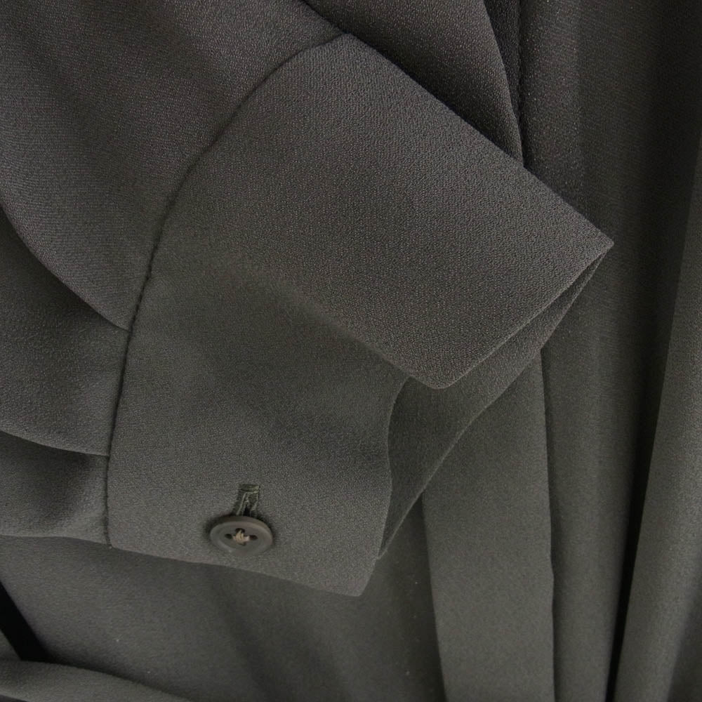 UNITED ARROWS ユナイテッドアローズ 1526-299-3615 バック プリーツ ロング ワンピース グレー系 38【中古】