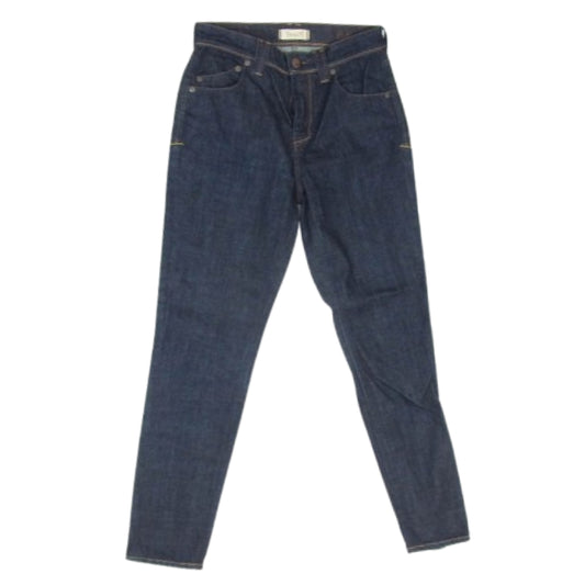 YANUK ヤヌーク 57191060 RUTH ルース スリム テーパード デニム パンツ インディゴブルー系 24【中古】