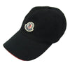 MONCLER モンクレール H10913B00015 ロゴ キャップ ワッペン キャップ ブラック系【中古】