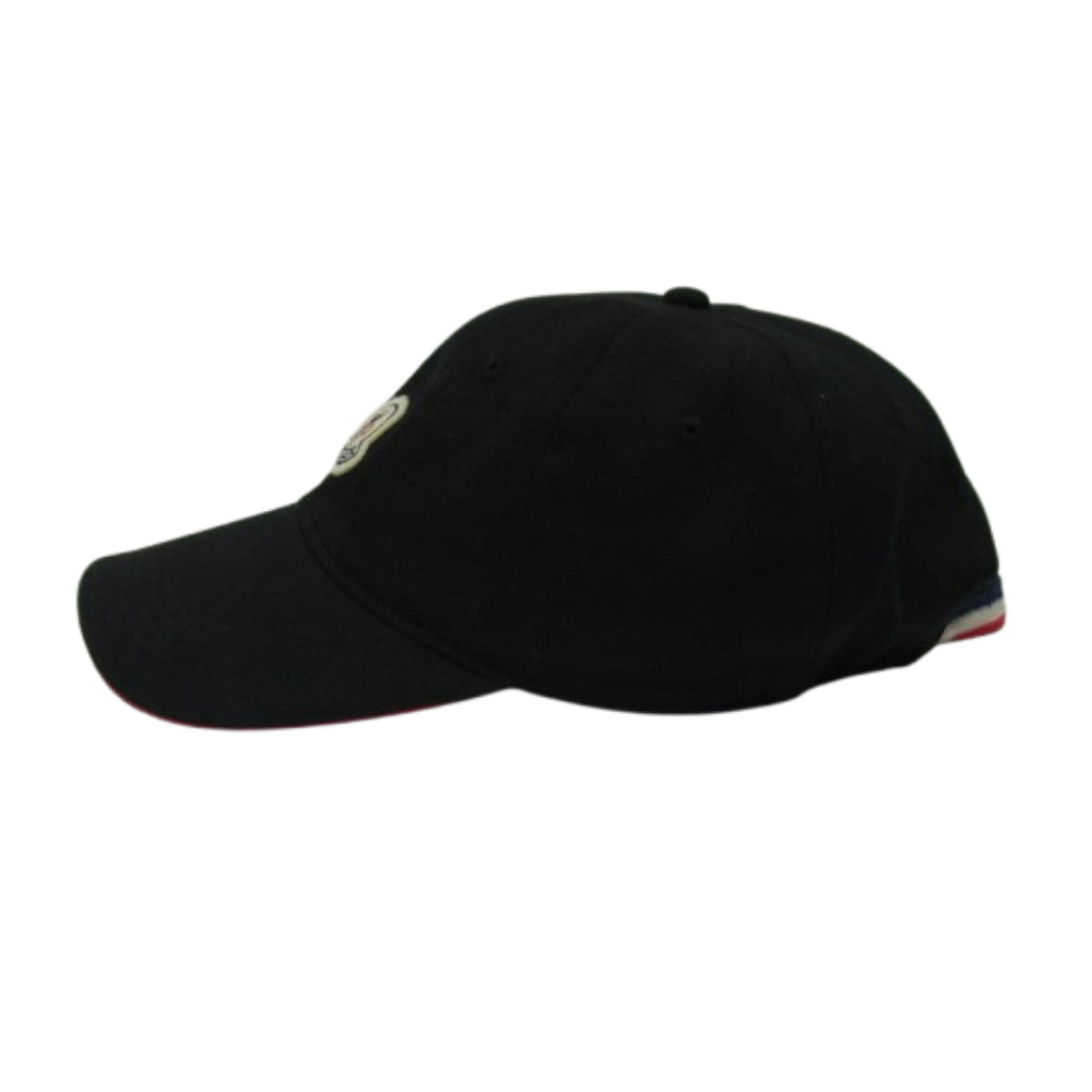 MONCLER モンクレール H10913B00015 ロゴ キャップ ワッペン キャップ ブラック系【中古】