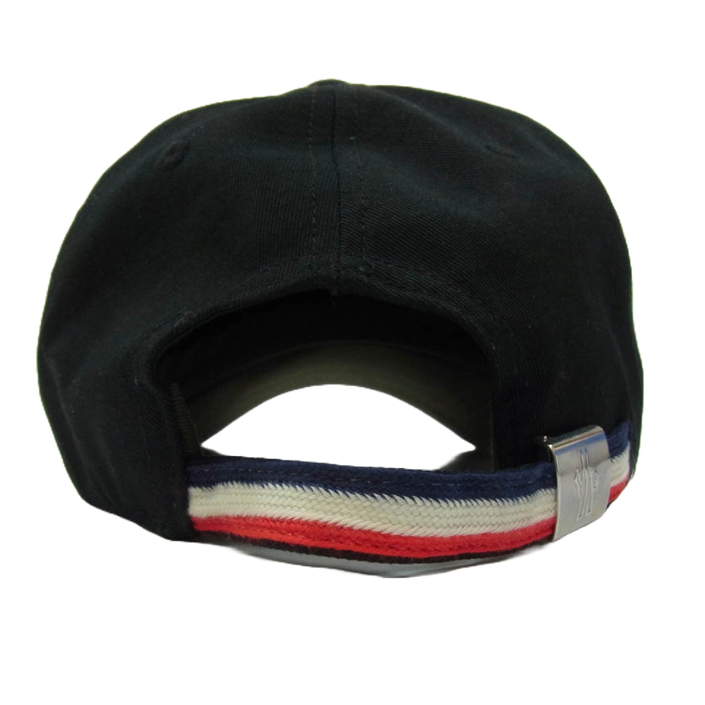MONCLER モンクレール H10913B00015 ロゴ キャップ ワッペン キャップ ブラック系【中古】