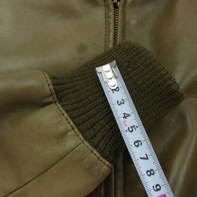 HERMES エルメス CLAIRジップ ジップアップ レザー ブルゾン