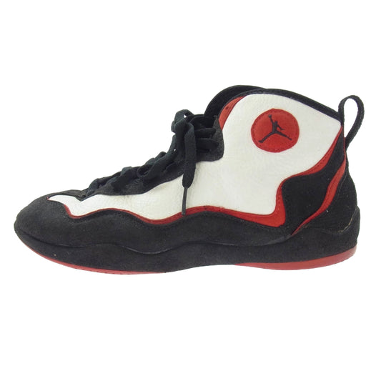 NIKE AIR JORDAN ナイキ ジョーダン 136004-101 AIR JORDAN TRAINER エアジョーダントレーナー ホワイト スニーカー ブラック系 ホワイト系 27cm【中古】