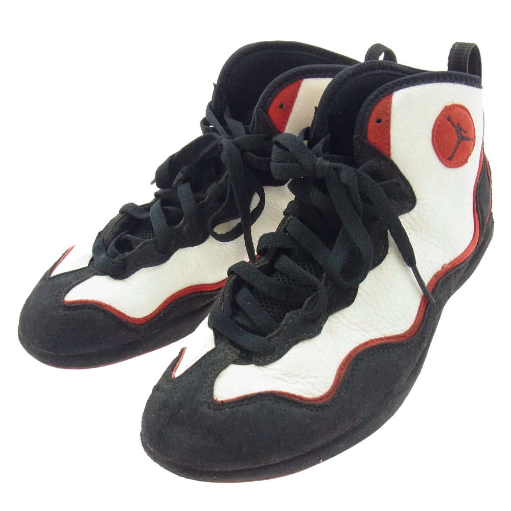 NIKE AIR JORDAN ナイキ ジョーダン 136004-101 AIR JORDAN TRAINER エアジョーダントレーナー ホワイト スニーカー ブラック系 ホワイト系 27cm【中古】