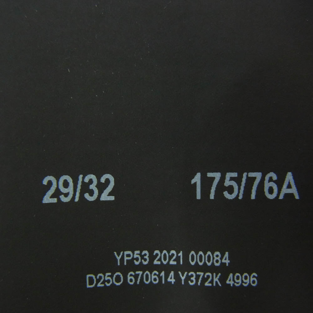 SAINT LAURENT サンローラン 670614 Y372K ダメージ加工 ストレート デニム パンツ インディゴブルー系 29【中古】