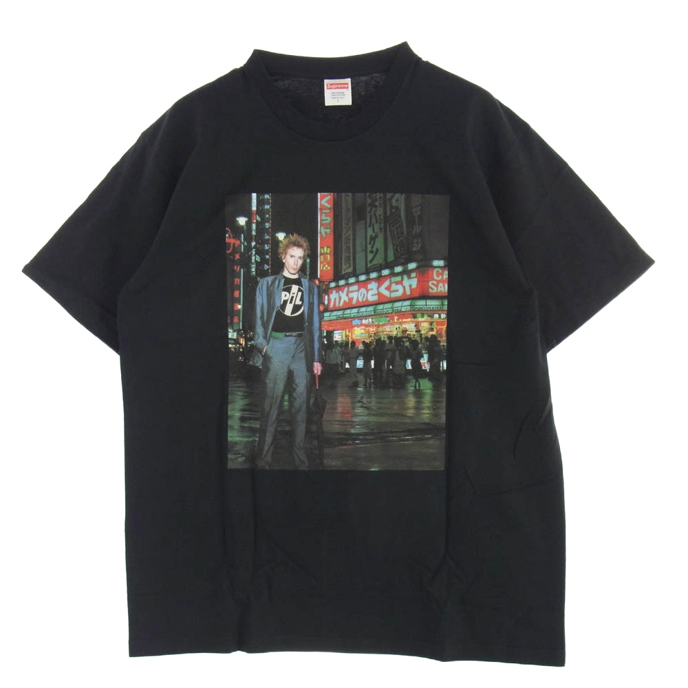 Supreme シュプリーム 22AW PiL Live In Tokyo Tee パブリック イメージ リミテッド フォトプリント 半袖 Tシャツ ブラック系 L【新古品】【未使用】【中古】