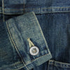 NEIGHBORHOOD ネイバーフッド 25SS 251XBNH-JKM02 WASHED DENIM TYPE-2 JACKET ウォッシュド デニム ジャケット インディゴブルー系 M【中古】