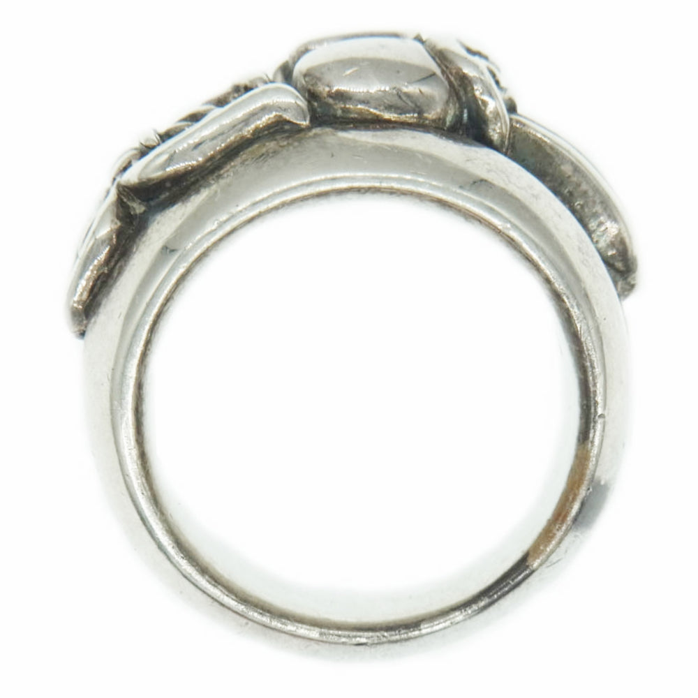 CHROME HEARTS クロムハーツ（原本無） DAGGER HEART RING ダガー ハート リング シルバー系 19.5号【中古】