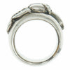 CHROME HEARTS クロムハーツ（原本無） DAGGER HEART RING ダガー ハート リング シルバー系 19.5号【中古】