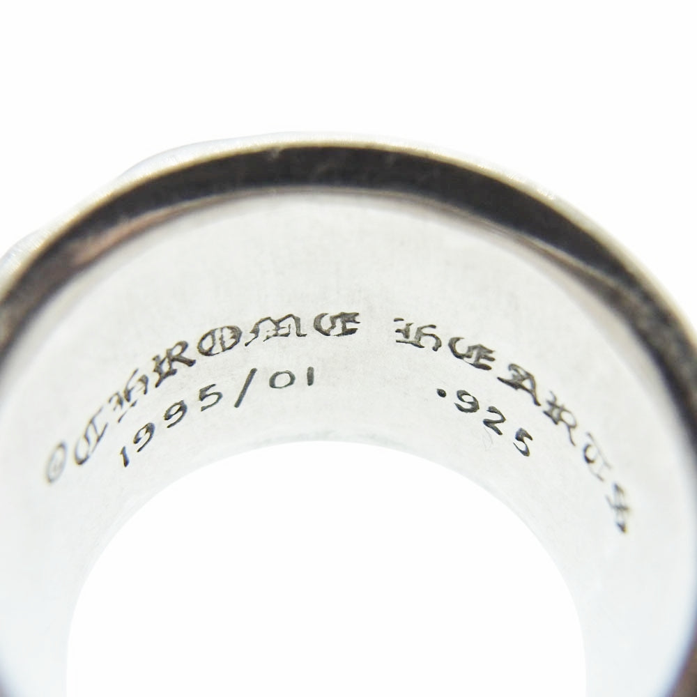 CHROME HEARTS クロムハーツ（原本無） DAGGER HEART RING ダガー ハート リング シルバー系 19.5号【中古】