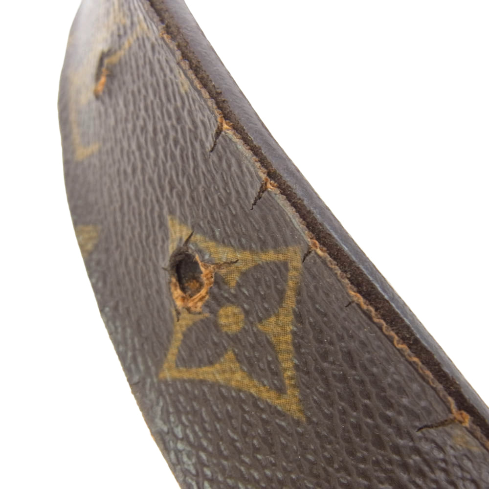LOUIS VUITTON ルイ・ヴィトン サンチュール キャレ ベルト モノグラム ブラウン系【中古】