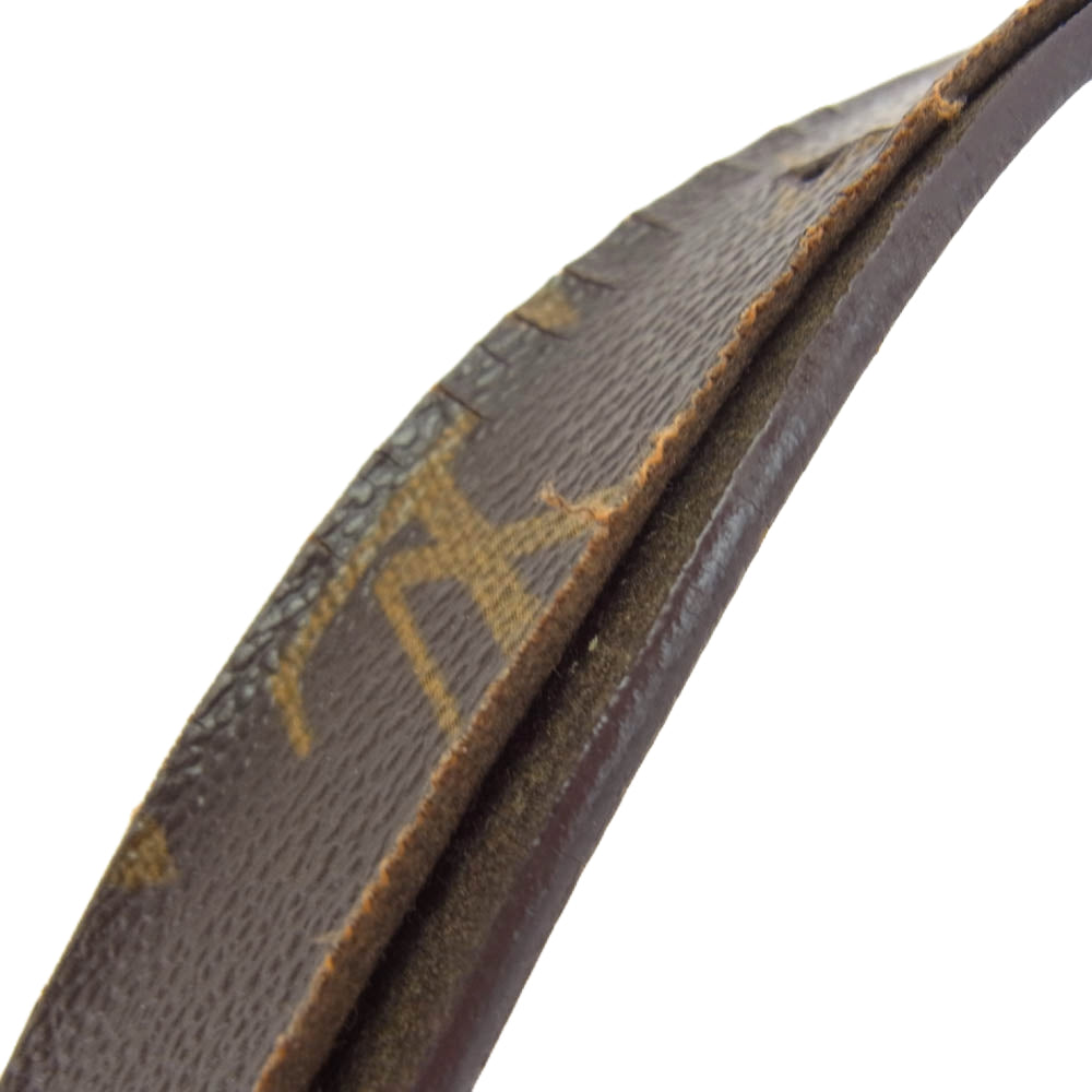 LOUIS VUITTON ルイ・ヴィトン サンチュール キャレ ベルト モノグラム ブラウン系【中古】