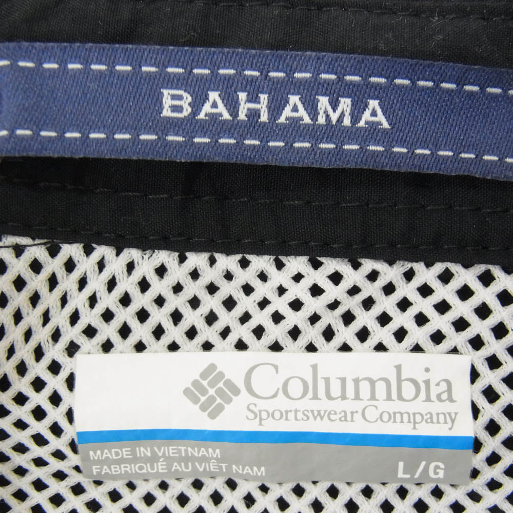 Columbia コロンビア FM7047 Bahama SS Shirt バハマ II ショート スリーブ シャツ ブラック系 L【中古】