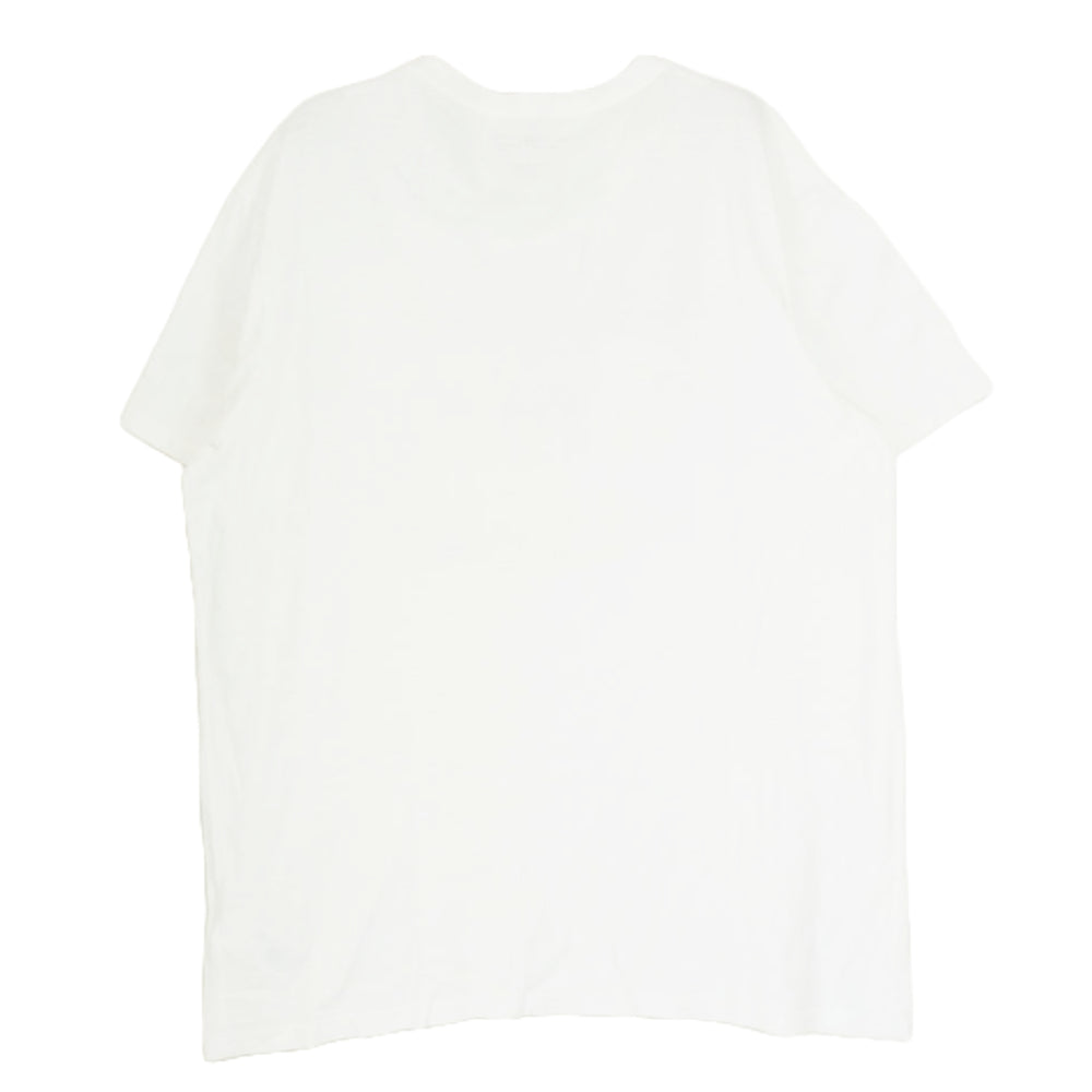 POLO RALPH LAUREN ポロ・ラルフローレン DENIM & SUPPLY デニムアンドサプライ フロント プリント Tシャツ ホワイト系 L【中古】