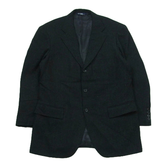 POLO RALPH LAUREN ポロ・ラルフローレン BR-RL-SA-0021 ヘリンボーン ウール テーラード ジャケット ダークグレー系 黒に近いダークグレー系 C98 W88 T180 AB7【中古】