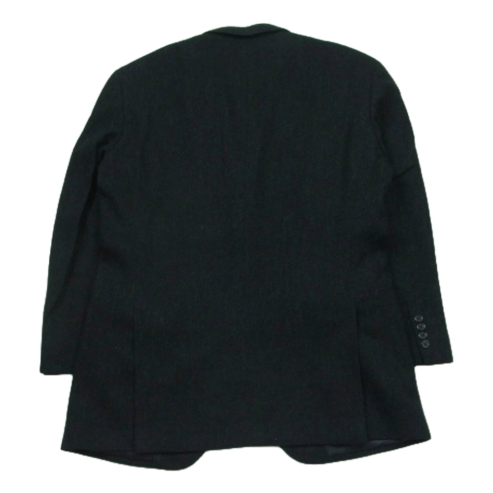 POLO RALPH LAUREN ポロ・ラルフローレン BR-RL-SA-0021 ヘリンボーン ウール テーラード ジャケット ダークグレー系 黒に近いダークグレー系 C98 W88 T180 AB7【中古】