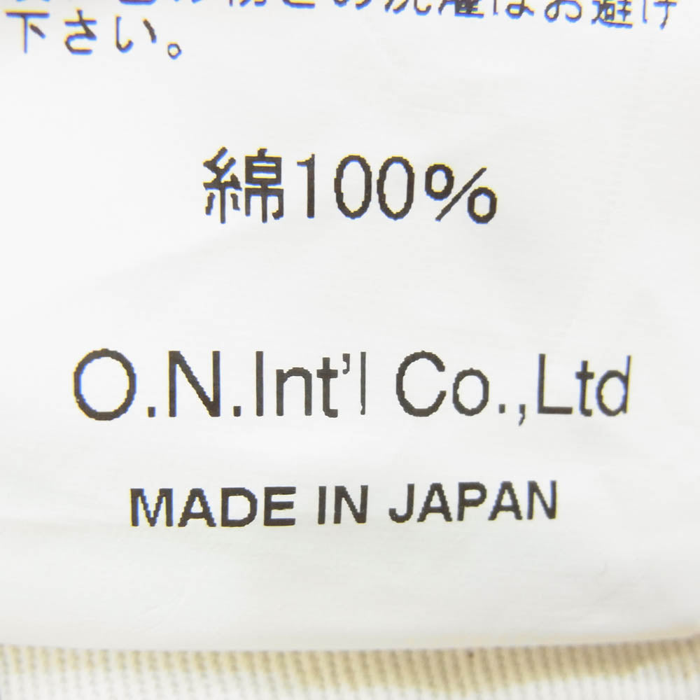 ONI DENIM 鬼デニム ONI-737SVC-LOL 9.5oz セルビッジ チノ トラウザー パンツ カーキ系 32【中古】