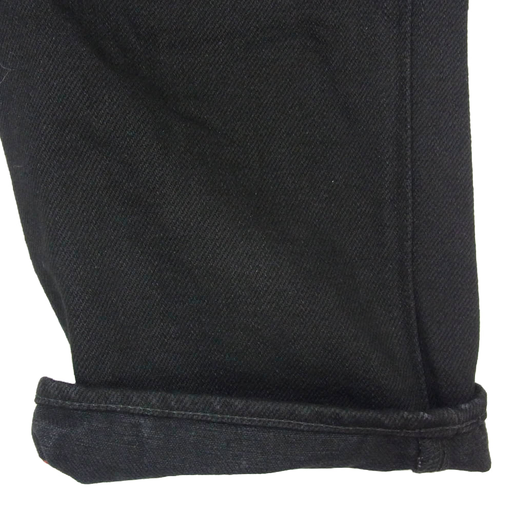 ONI DENIM 鬼デニム ONI288ZR-BKBK 20oz シークレット ブラック デニム パンツ ブラック系 32【中古】