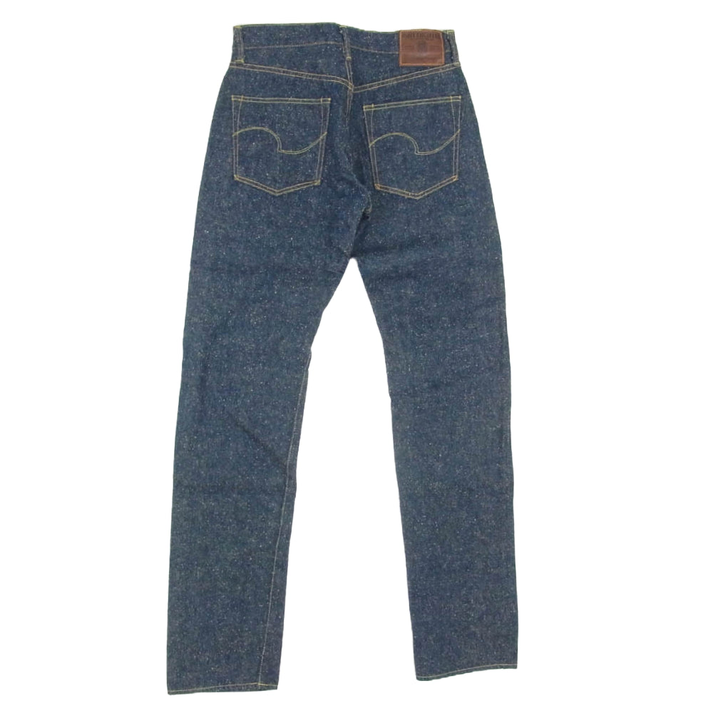 ONI DENIM 鬼デニム ONI-246-CCD 15oz クラッシュド コンクリート デニム パンツ インディゴブルー系 30【美品】【中古】