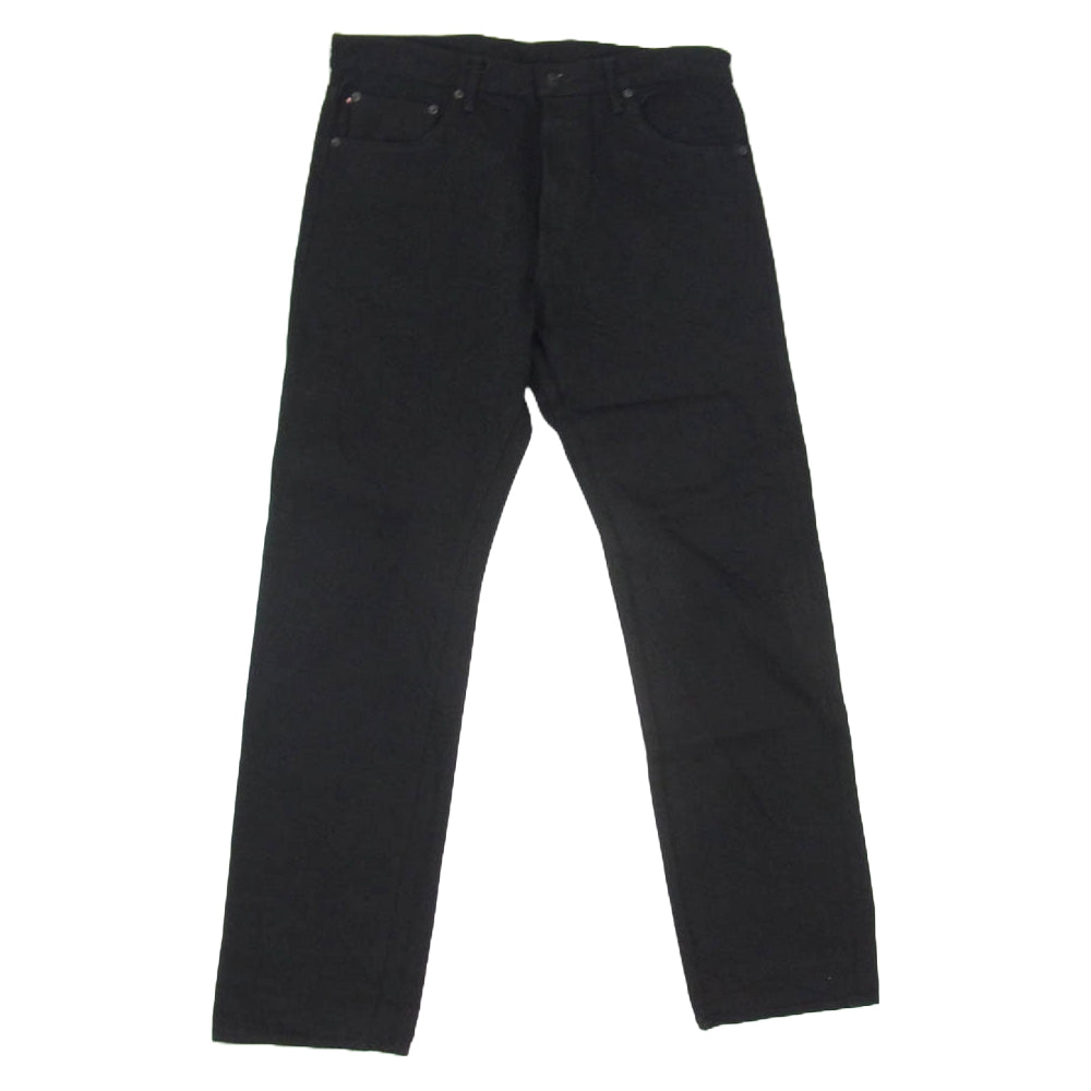 ONI DENIM 鬼デニム ONI288ZR-BKBK 20oz シークレット ブラック デニム パンツ ブラック系 36【中古】