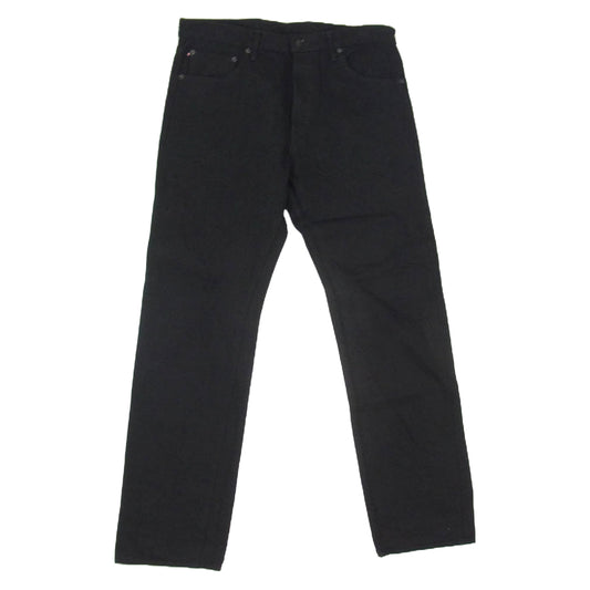 ONI DENIM 鬼デニム ONI288ZR-BKBK 20oz シークレット ブラック デニム パンツ ブラック系 36【中古】