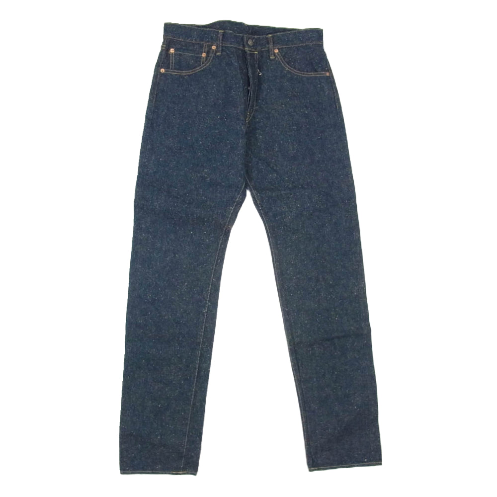 ONI DENIM 鬼デニム ONI-246-CCD Kabuki 15ozクラッシュド コンクリート デニムパンツ インディゴブルー系 33【美品】【中古】