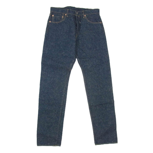 ONI DENIM 鬼デニム ONI-246-CCD Kabuki 15ozクラッシュド コンクリート デニムパンツ インディゴブルー系 33【美品】【中古】