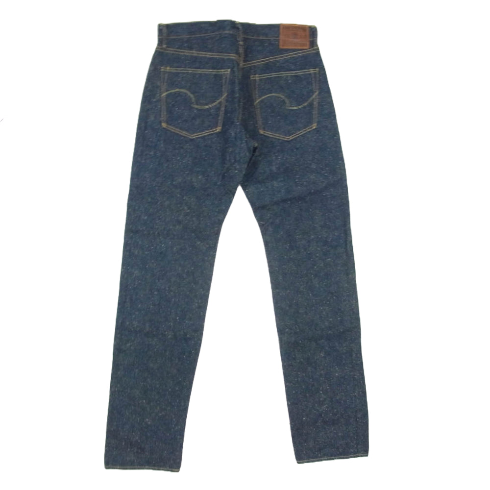 ONI DENIM 鬼デニム ONI-246-CCD Kabuki 15ozクラッシュド コンクリート デニムパンツ インディゴブルー系 33【美品】【中古】