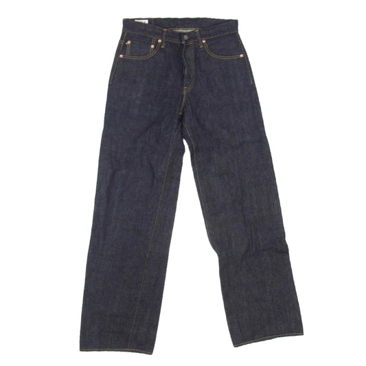 ONI DENIM 鬼デニム ONI-222 15oz ローテンション デニム スーパー ワイド ストレート パンツ インディゴブルー系 30【中古】