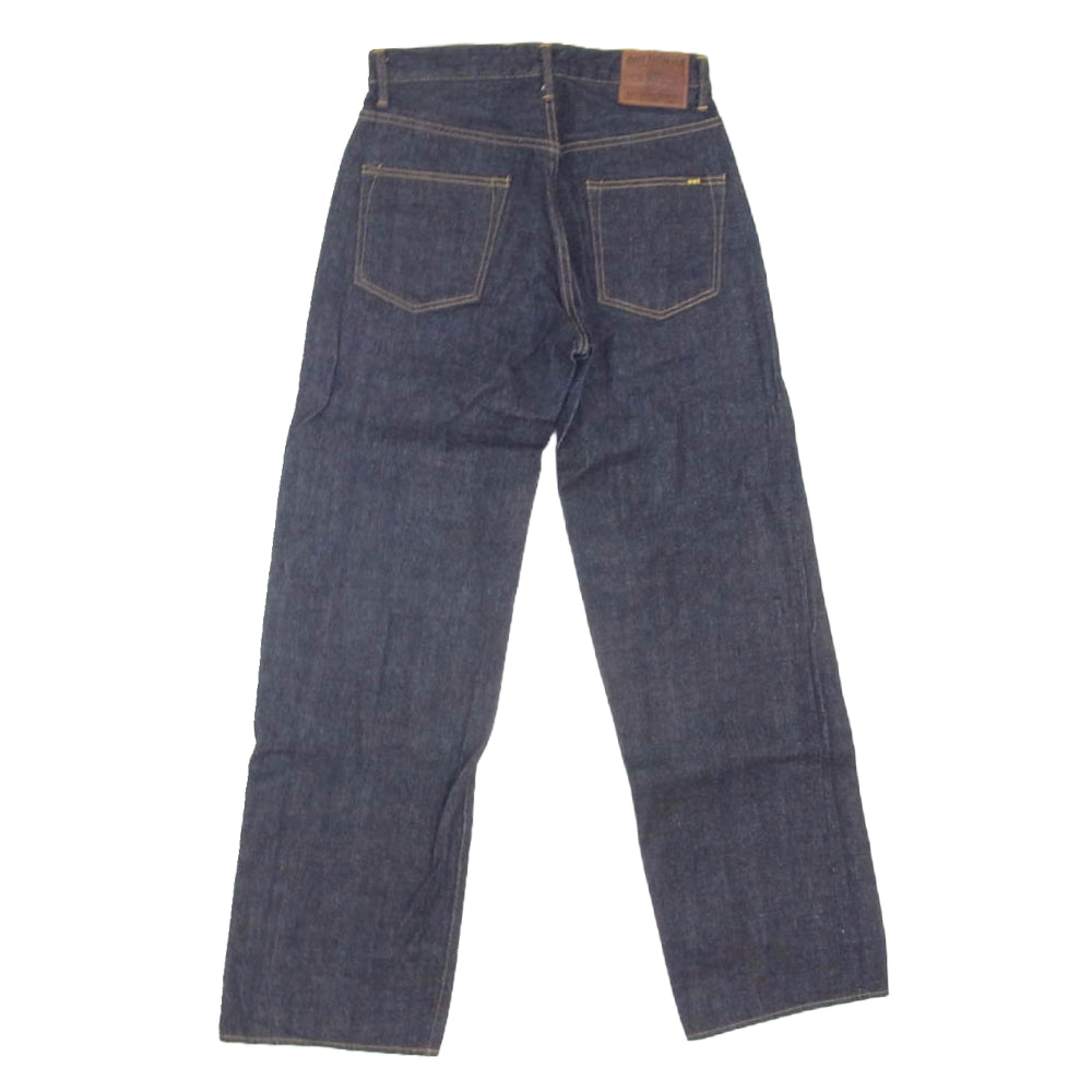 ONI DENIM 鬼デニム ONI-222 15oz ローテンション デニム スーパー ワイド ストレート パンツ インディゴブルー系 30【中古】