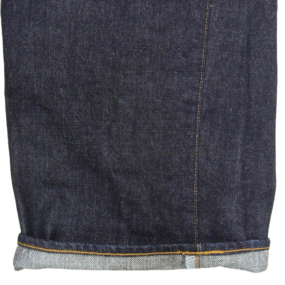 ONI DENIM 鬼デニム ONI-222 15oz ローテンション デニム スーパー ワイド ストレート パンツ インディゴブルー系 30【中古】