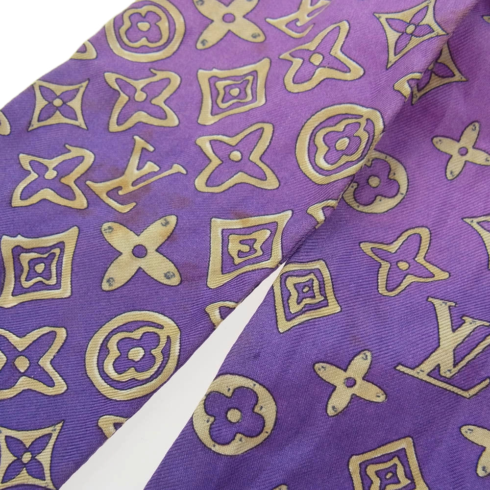 LOUIS VUITTON ルイ・ヴィトン バンドー モノグラム マップ スカーフ マルチカラー系【中古】