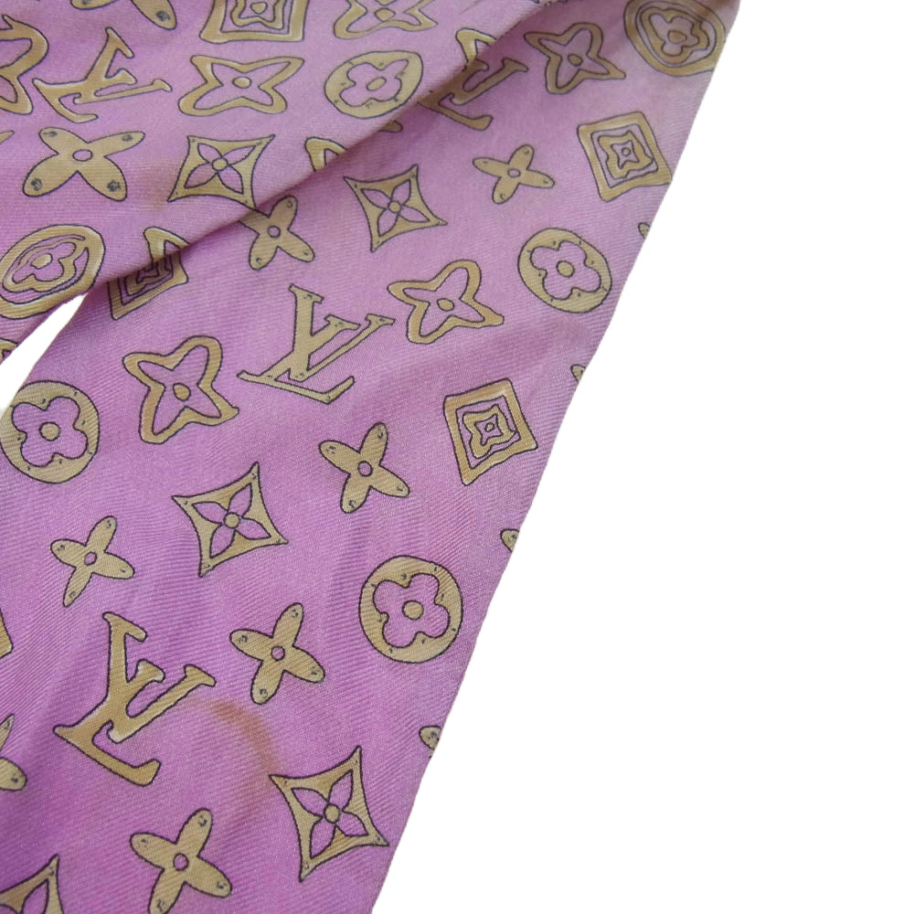 LOUIS VUITTON ルイ・ヴィトン バンドー モノグラム マップ スカーフ マルチカラー系【中古】