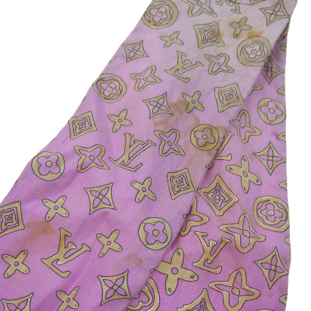 LOUIS VUITTON ルイ・ヴィトン バンドー モノグラム マップ スカーフ マルチカラー系【中古】