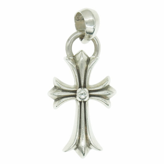 CHROME HEARTS クロムハーツ（原本無） CH CRS SML W BALE スモール CHクロス Wベイル ペンダントトップ シルバー系【中古】
