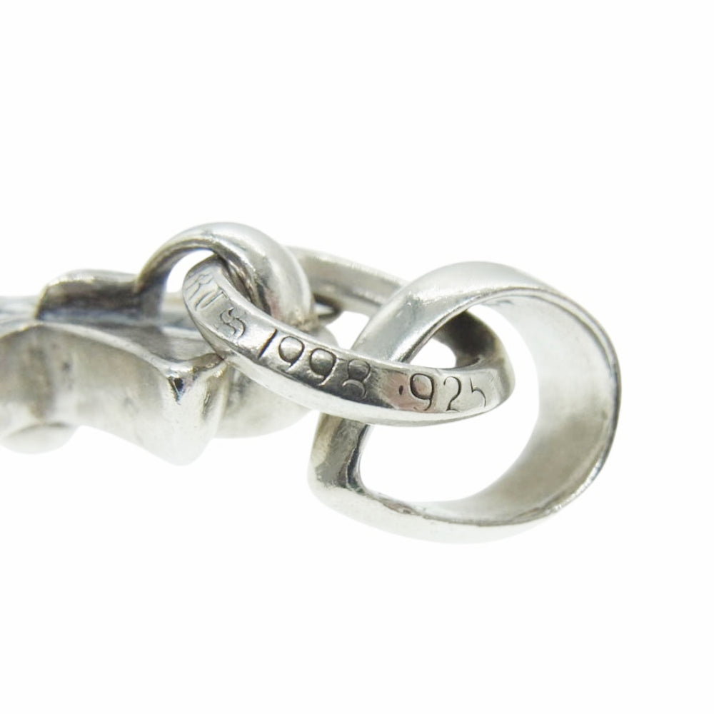 CHROME HEARTS クロムハーツ（原本無） CH CRS SML W BALE スモール CHクロス Wベイル ペンダントトップ シルバー系【中古】