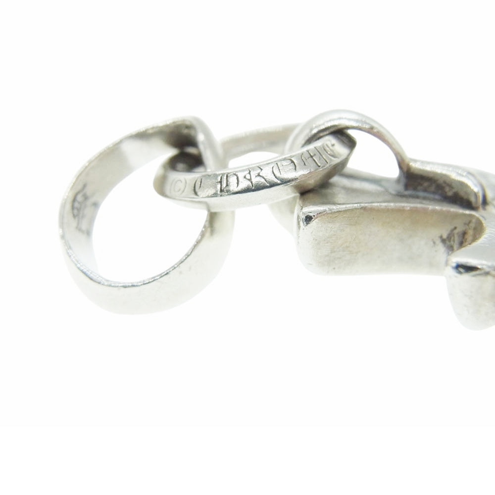 CHROME HEARTS クロムハーツ（原本無） CH CRS SML W BALE スモール CHクロス Wベイル ペンダントトップ シルバー系【中古】