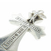 CHROME HEARTS クロムハーツ（原本無） CH CRS SML W BALE スモール CHクロス Wベイル ペンダントトップ シルバー系【中古】