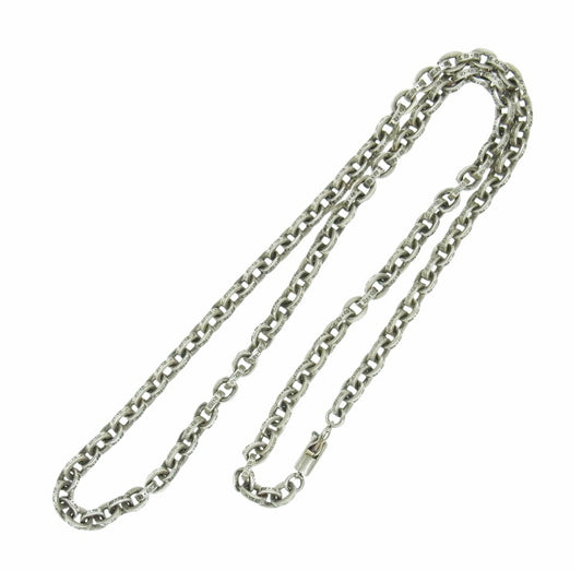 CHROME HEARTS クロムハーツ（原本無） PAPER CHAIN 20inch ペーパーチェーン 20インチ ネックレス シルバー系【中古】
