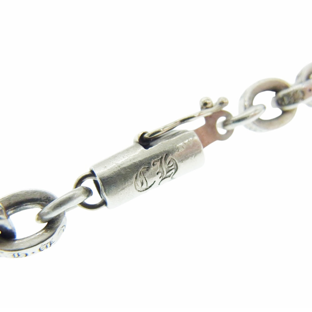 CHROME HEARTS クロムハーツ（原本無） PAPER CHAIN 20inch ペーパーチェーン 20インチ ネックレス シルバー系【中古】