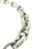 CHROME HEARTS クロムハーツ（原本無） 8inch LARGE PAPER CHN ラージペーパーチェーン 8インチ ブレスレット シルバー系【中古】