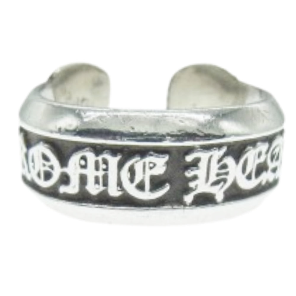 CHROME HEARTS クロムハーツ（原本無） SM SCROLL LABEL スモール スクロールラベル リング シルバー系 13号【中古】