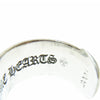 CHROME HEARTS クロムハーツ（原本無） SM SCROLL LABEL スモール スクロールラベル リング シルバー系 13号【中古】