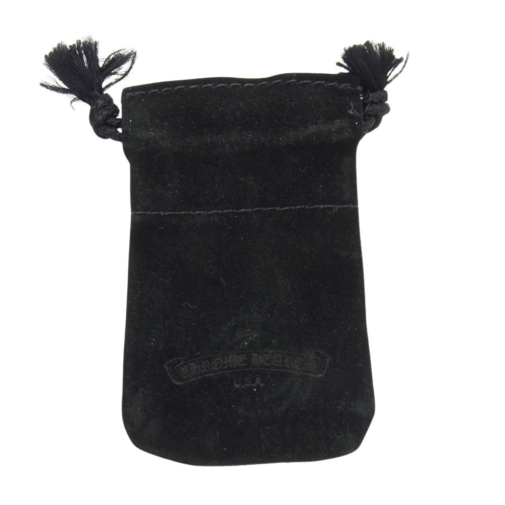 CHROME HEARTS クロムハーツ（原本無） SM SCROLL LABEL スモール スクロールラベル リング シルバー系 13号【中古】