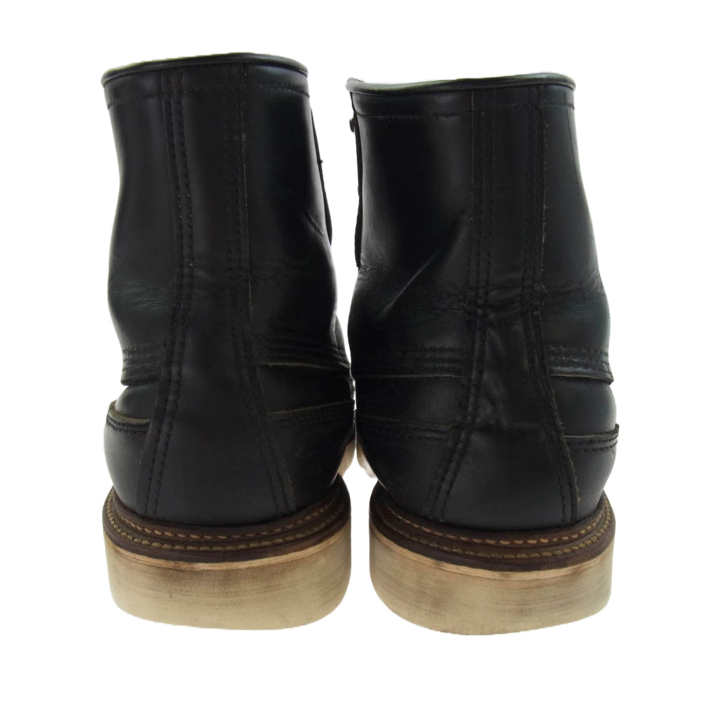 RED WING レッドウィング 1952 50周年モデル 犬タグ アイリッシュセッター レースアップ ブーツ ブラック系 8E【中古】