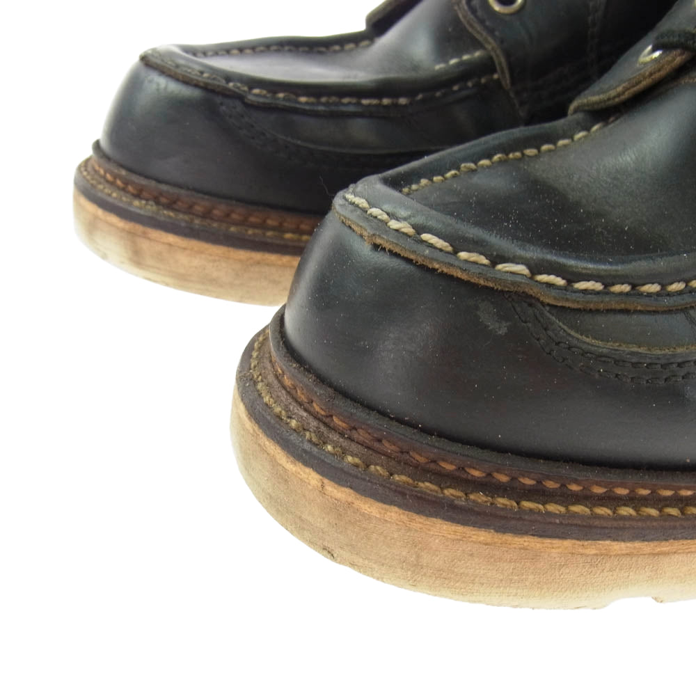 RED WING レッドウィング 1952 50周年モデル 犬タグ アイリッシュセッター レースアップ ブーツ ブラック系 8E【中古】