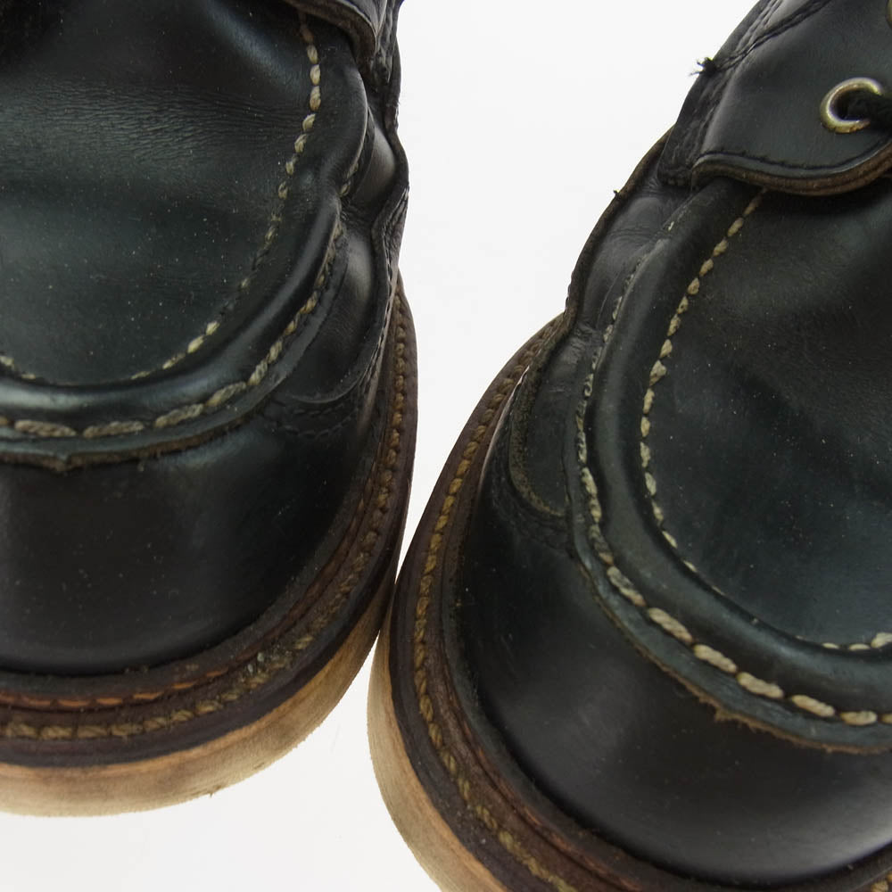 RED WING レッドウィング 1952 50周年モデル 犬タグ アイリッシュセッター レースアップ ブーツ ブラック系 8E【中古】