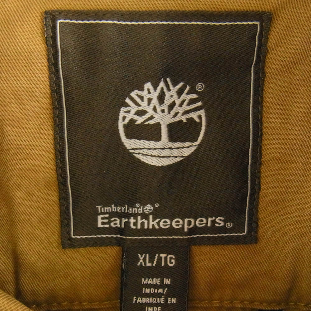 Timberland ティンバーランド 1908J Earthkeepers アースキーパーズ フーディ ダッフルコート ライトブラウン系 XL【中古】