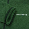 mont-bell モンベル 1106589 フリース クリマプラス ニット パーカー ベトナム製 グリーン系 L【中古】